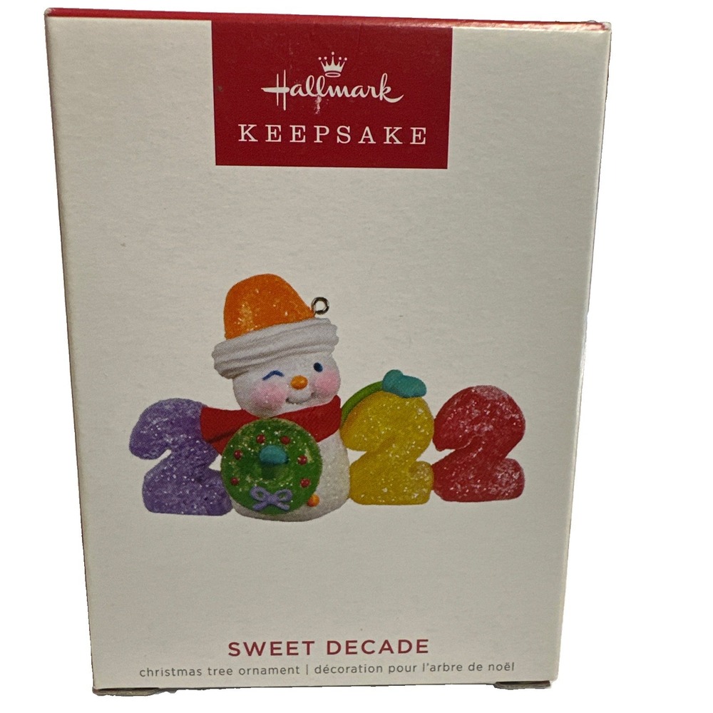 Hallmark 3rd In The Sweet Decade Series Keepsake Ornament 2022 New